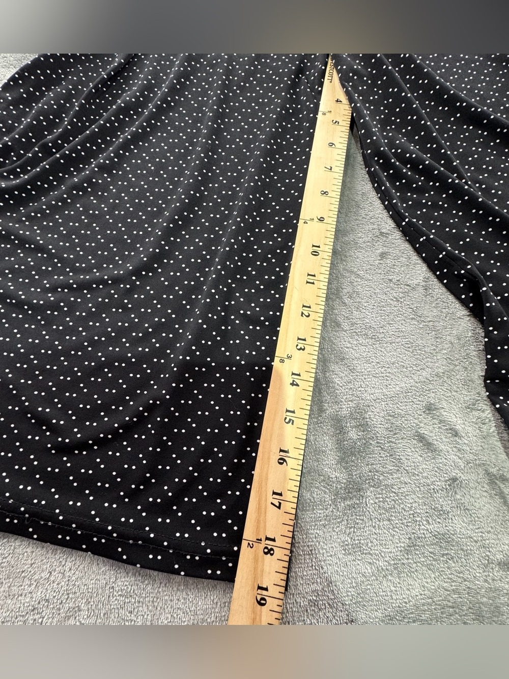 Joseph Ribkoff Women’s 8 Culotte Pants Pull On Elastic Waist Coastal Polka Dot - Picture 4 of 9